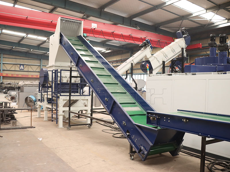 6.5 L-type shape Belt conveyor